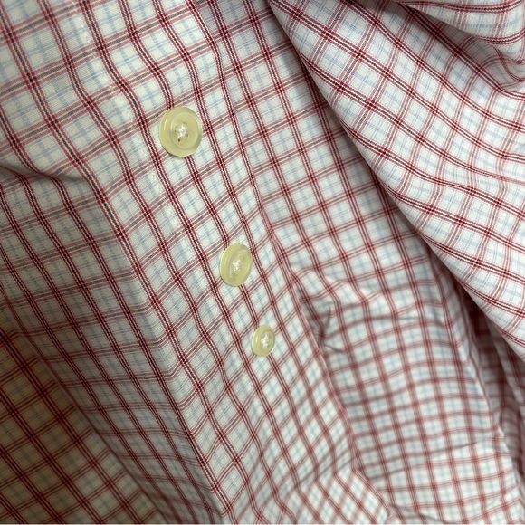 Brooks Brothers Mens Casual Original Polo Shirt Plaid Button Down Non Iron Large - Picture 5 of 6